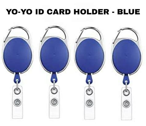 smart id card yo-yo|yo id card holder.